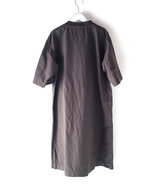 MHL./DRY COTTON LINEN OP (BROWN)