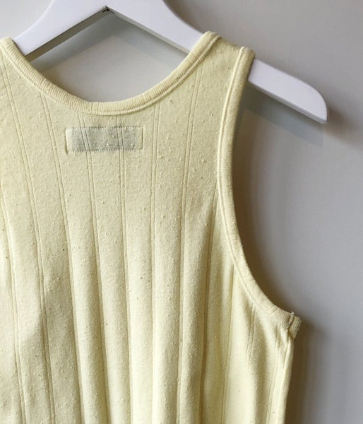 WRYHT/ROUND-NECK RIBBED TANK(CITRINE)
