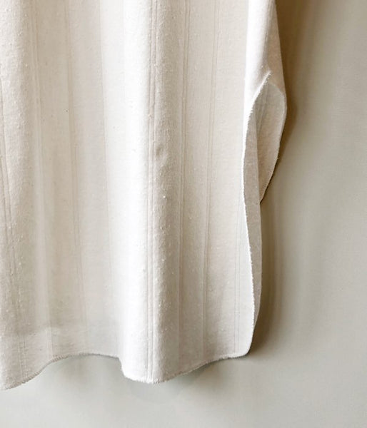 WRYHT/ROUND-NECK RIBBED TANK(BONE)