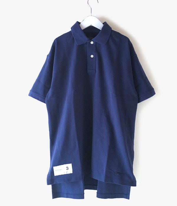 DESCENDANT ディセンダント CACHALOT POLO JERJEY DESCENDANT/CACHALOT POLO JERJEY (NAVY)