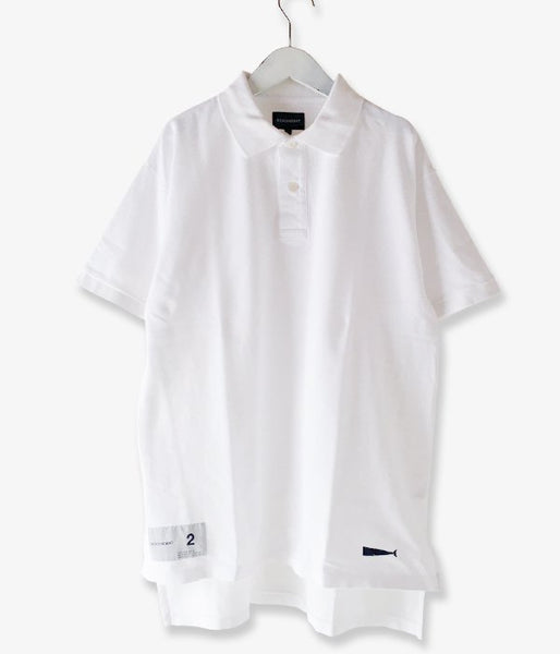 DESCENDANT/CACHALOT POLO SS FULL SIZE (WHITE)