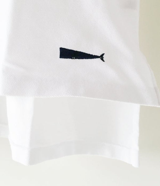 DESCENDANT/CACHALOT POLO SS FULL SIZE (WHITE)