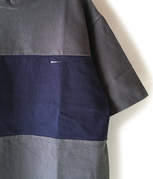 DESCENDANT/TURTOISE MOCK NECK SS (GRAY)