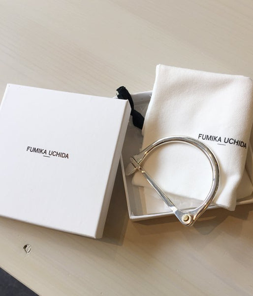 FUMIKA_UCHIDA/925 SILVER_D-SNAP BANGLE