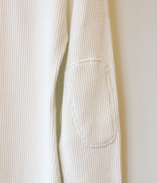 FUMIKA_UCHIDA/COTTON WAFFLE_THERMALTOP(WHITE)