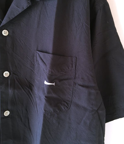 DESCENDANT/PIER RAYON SS SHIRT (GRAY)