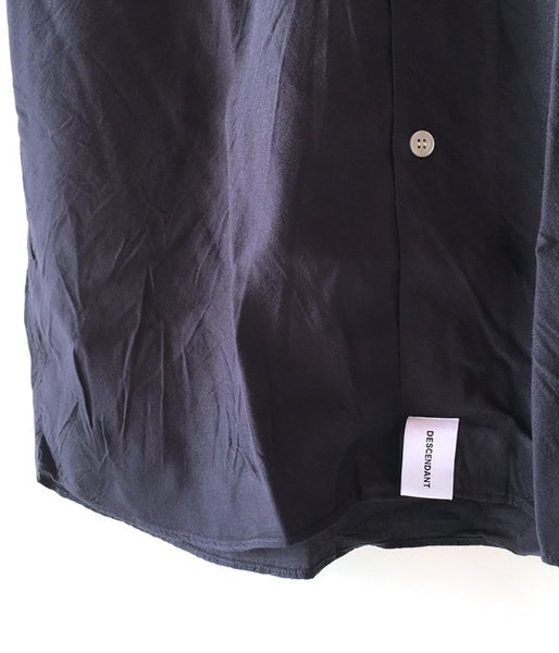 DESCENDANT/PIER RAYON SS SHIRT (GRAY)