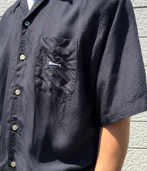 DESCENDANT/PIER RAYON SS SHIRT (GRAY)