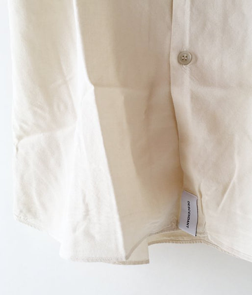 DESCENDANT/PIER RAYON SS SHIRT (WHITE)