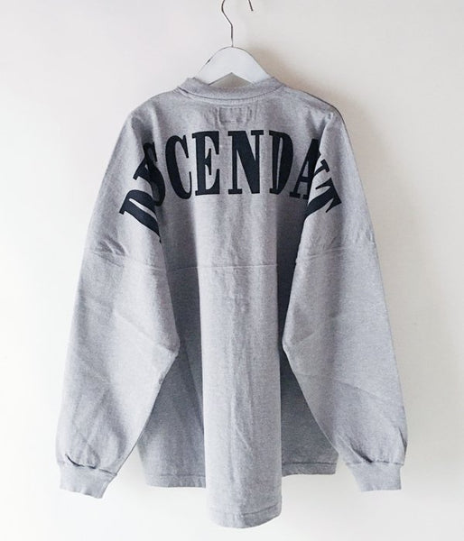 DESCENDANT/CETUS JERSEY LS (GRAY)