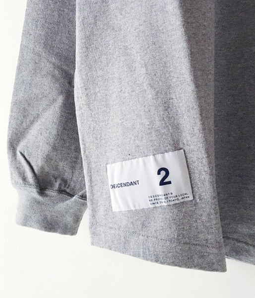 DESCENDANT/CETUS JERSEY LS (GRAY)