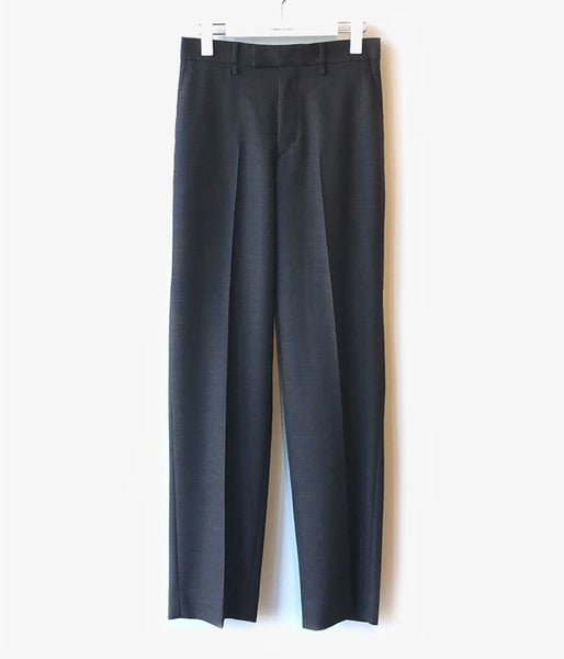 FUMIKA_UCHIDA/PANAMA NO-TUCK SLACKS(CHL/BRN)