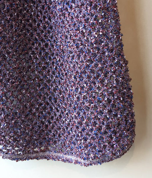 FUMIKA_UCHIDA/MESH NT TANK DRESS(BLUE)