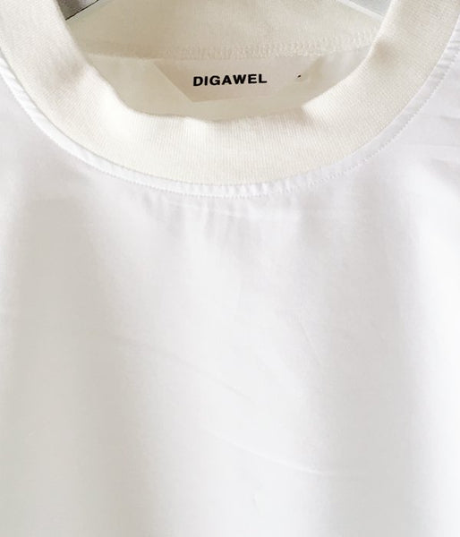 DIGAWEL/DOLMAN SLEEVE S/S P/O (WHITE)