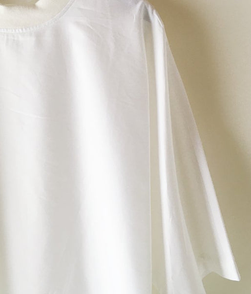 DIGAWEL/DOLMAN SLEEVE S/S P/O (WHITE)