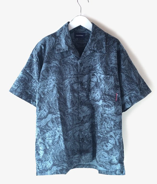DESCENDANT/SQUAMA TEXTILE SS SHIRT (BLUE)