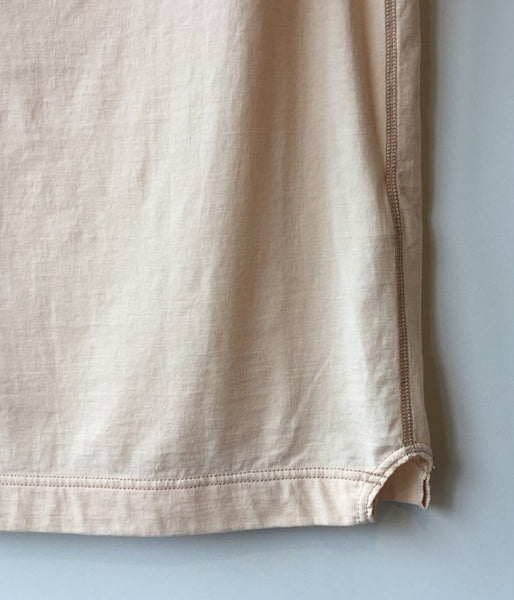 FUMIKA_UCHIDA/BOAT-NECK SHORT-SLEEVE TOP (PINKBGE)