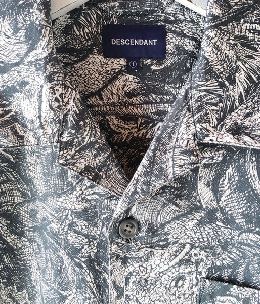 DESCENDANT/SQUAMA TEXTILE SS SHIRT (WHITE)