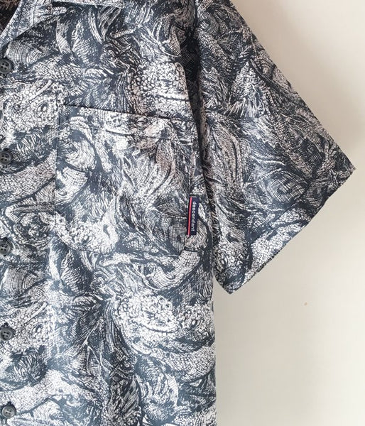 DESCENDANT/SQUAMA TEXTILE SS SHIRT (WHITE)