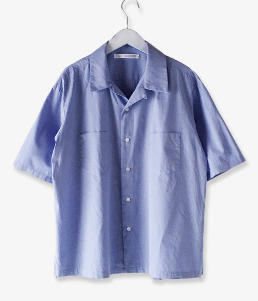 holk/WIDE OPEN SHIRT SS (BLUE)