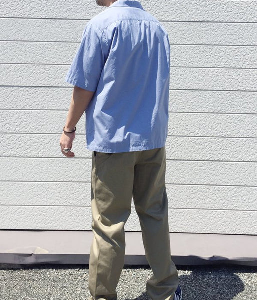 holk/WIDE OPEN SHIRT SS (BLUE)