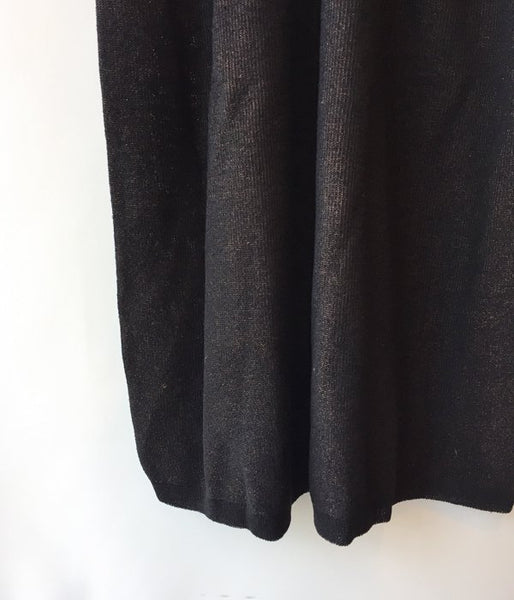 FUMIKA_UCHIDA/BALLOON-SLEEVE POLO NT DRESS(BLK/BRN)