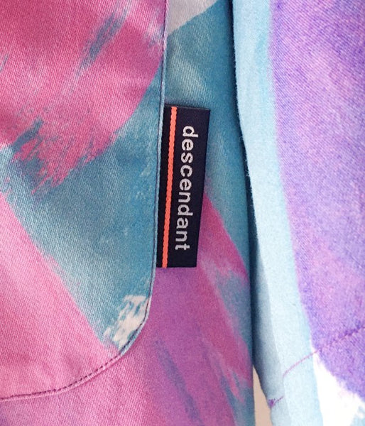 DESCENDANT/STROKE TEXTILE SS SHIRT (BLUE)