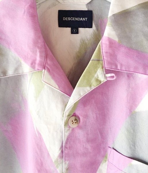 DESCENDANT/STROKE TEXTILE SS SHIRT (WHITE)