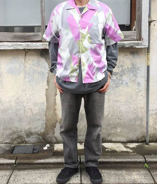 DESCENDANT/STROKE TEXTILE SS SHIRT (WHITE)
