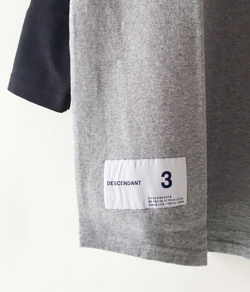 DESCENDANT/TWO BIT B.B SS (BLACKxGRAY)