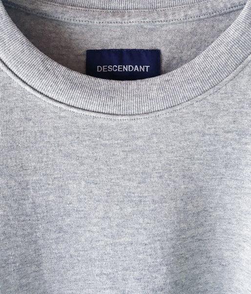 DESCENDANT/CACHALOT CREW NECK SS FULL SIZE (GRAY)