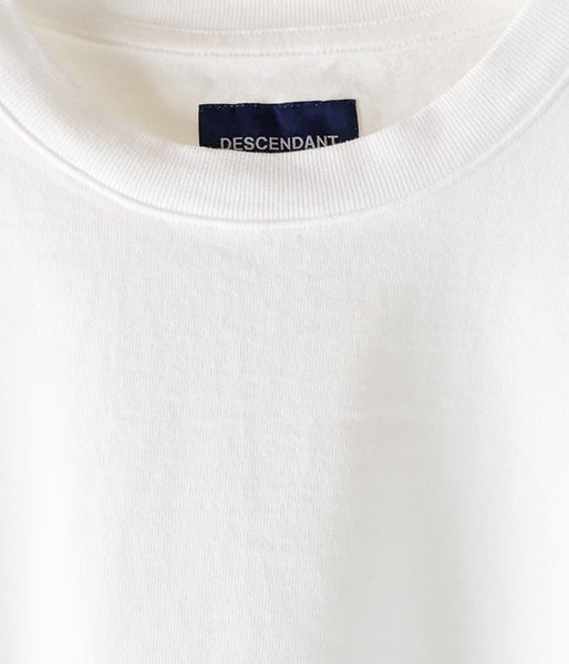 DESCENDANT/CACHALOT CREW NECK SS FULL SIZE (WHITE)