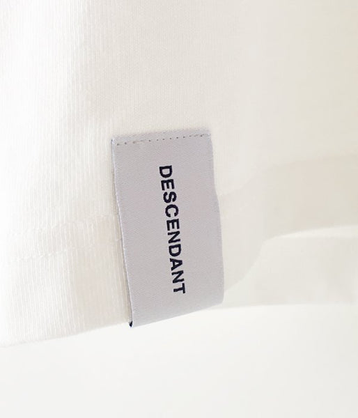 DESCENDANT/CACHALOT CREW NECK SS FULL SIZE (WHITE)