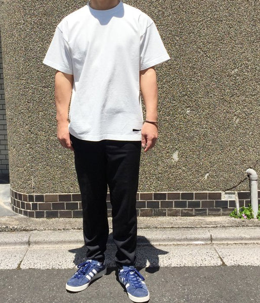 DESCENDANT/CACHALOT CREW NECK SS FULL SIZE (WHITE)
