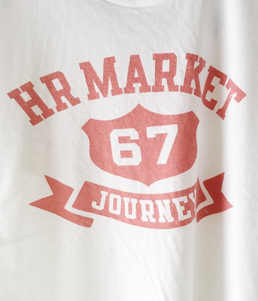 HOLLYWOOD RANCH MARKET/COLLEGE RIBBON HR MARKET T-SHIRT (RED)
