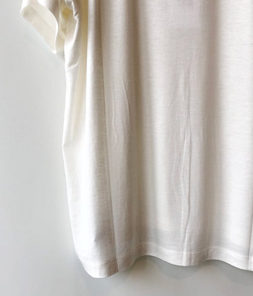 MM6 MAISON MARGIELA/INSIDEOUT LOGO TEE(WHITE)
