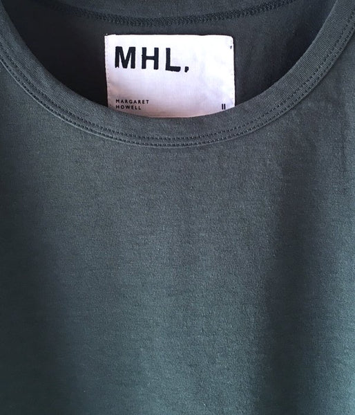 MHL./HIGH TWISTED DRY JERSEY FRENCH SLEEVE (GREEN)