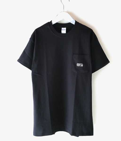 朝昼晩(社)/LOGO EMBROIDERY SS (BLACK)