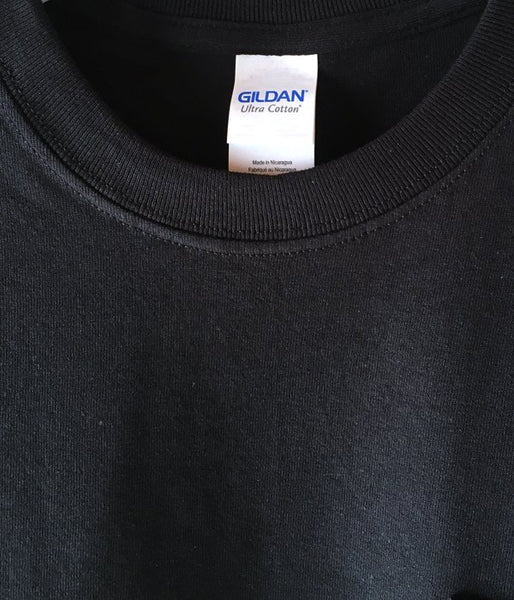 朝昼晩(社)/LOGO EMBROIDERY SS (BLACK)