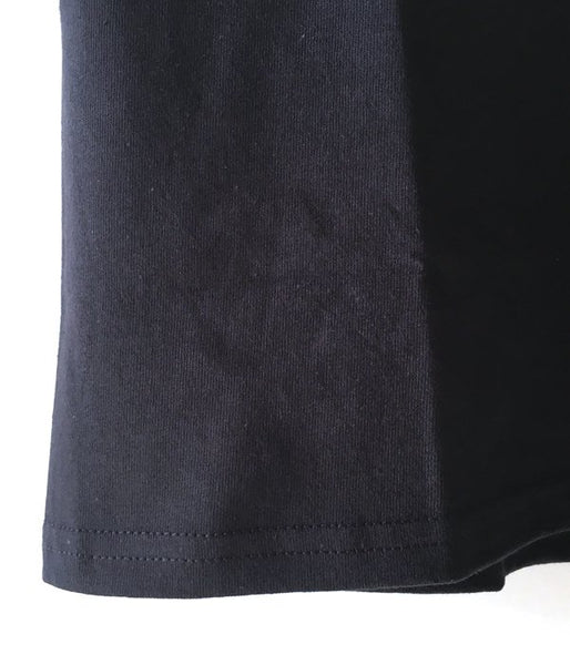 朝昼晩(社)/LOGO EMBROIDERY SS (BLACK)