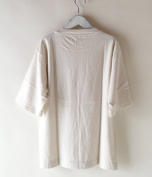 MHL./GARMENT DYE BASIC JERSEY SS T-SHIRTS (PINK)