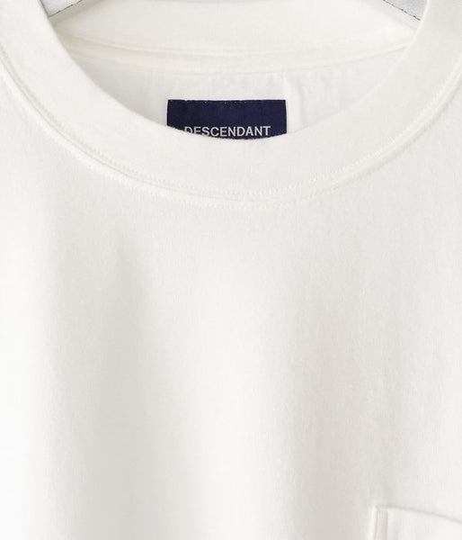 DESCENDANT/POCKET SS TEE 01 (WHITE)
