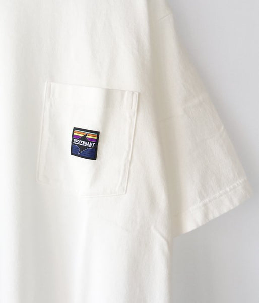 DESCENDANT/POCKET SS TEE 01 (WHITE)