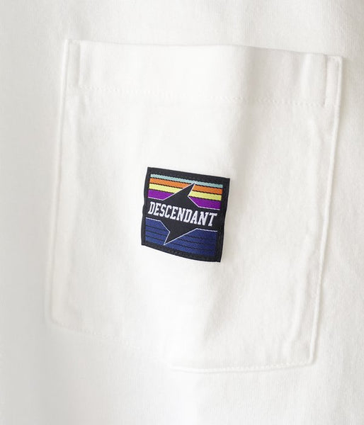 DESCENDANT/POCKET SS TEE 01 (WHITE)