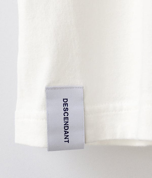 DESCENDANT/POCKET SS TEE 01 (WHITE)