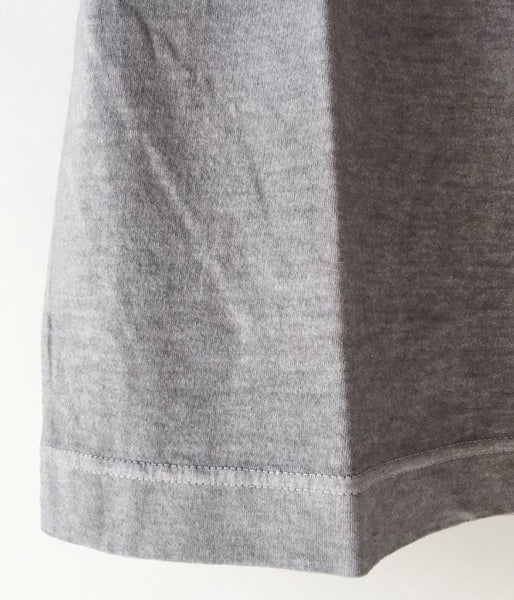 MHL./NATURAL DYE LIGHT JERSEY SS T-SHIRTS (GRAY)