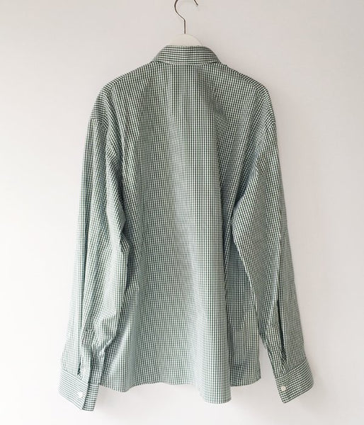 DIGAWEL/GINGHAM SHIRT (GREEN)