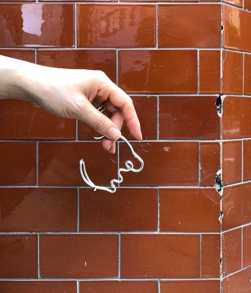 R.ALAGAN/VINE FICKLE BANGLE(SILVER)