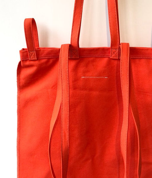 MM6 MAISON MARGIELA/INSIDEOUT LOGO BAG(ORANGE)