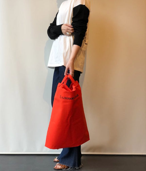 MM6 MAISON MARGIELA/INSIDEOUT LOGO BAG(ORANGE)